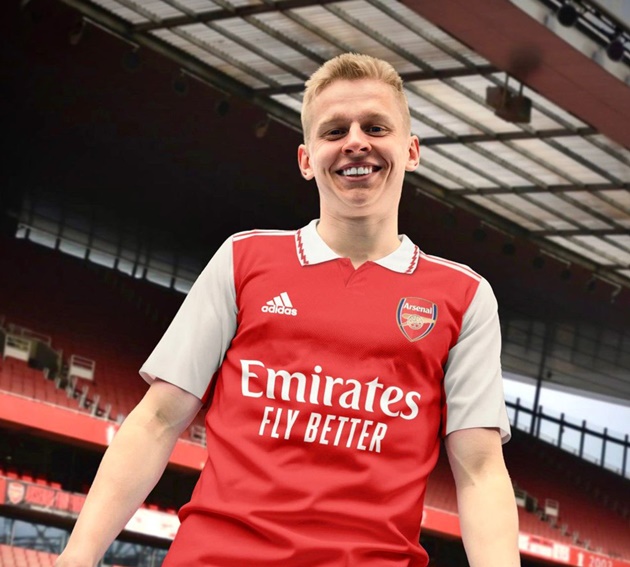 Zinchenko đã rời Man City để gia nhập Arsenal