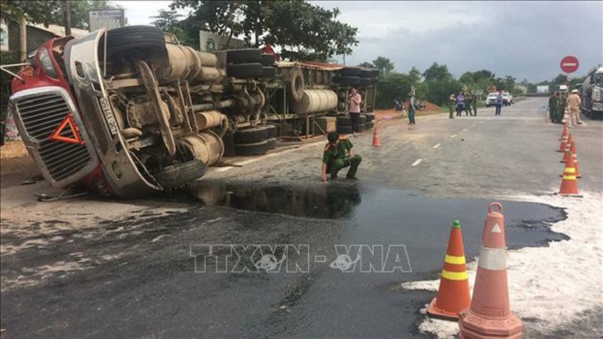 Một vụ tai nạn giao thông của xe 