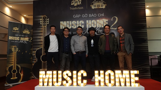 Music Home mùa 2: Âm nhạc vẫn là số 1