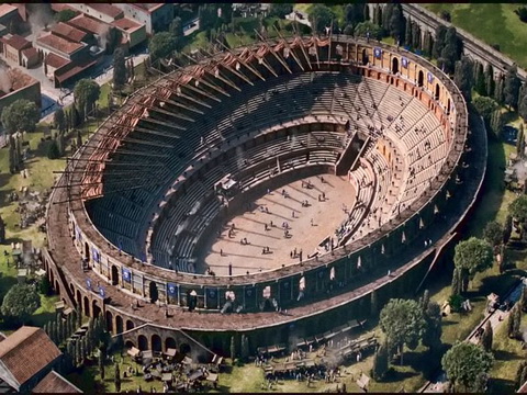 Nhà hát lớn ở Pompeii