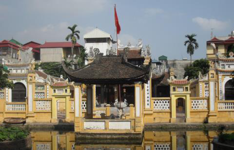Đình làng Cầu Đơ. Nguồn: thethaovanhoa.vn