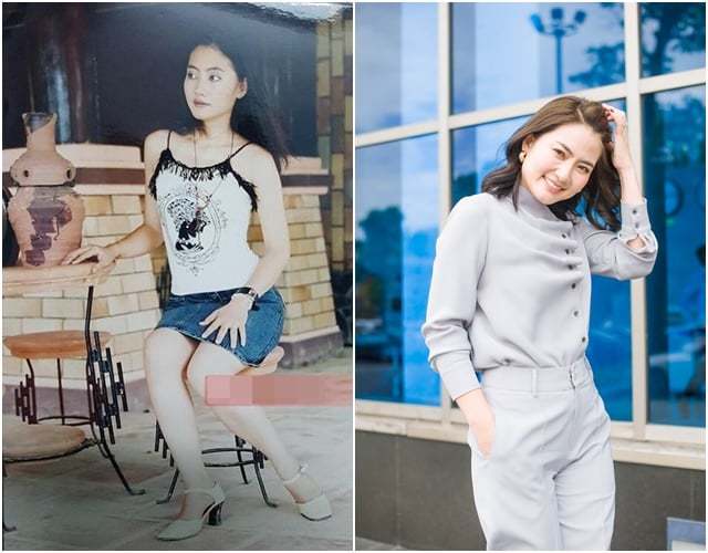 "Bà mẹ một con" giữ được vóc dáng nuột nà và rạng rỡ ở tuổi 36. (Ảnh: FBNV)