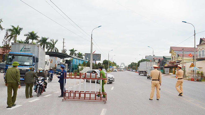 Dịch Covid-19: Quảng Ninh phong toả xã Bình Dương, thị xã Đông Triều