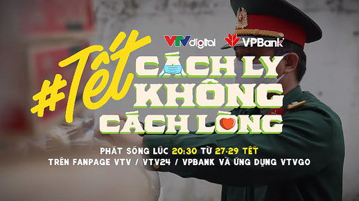 Gala 'Tết cách ly, không cách lòng' lên sóng VTV