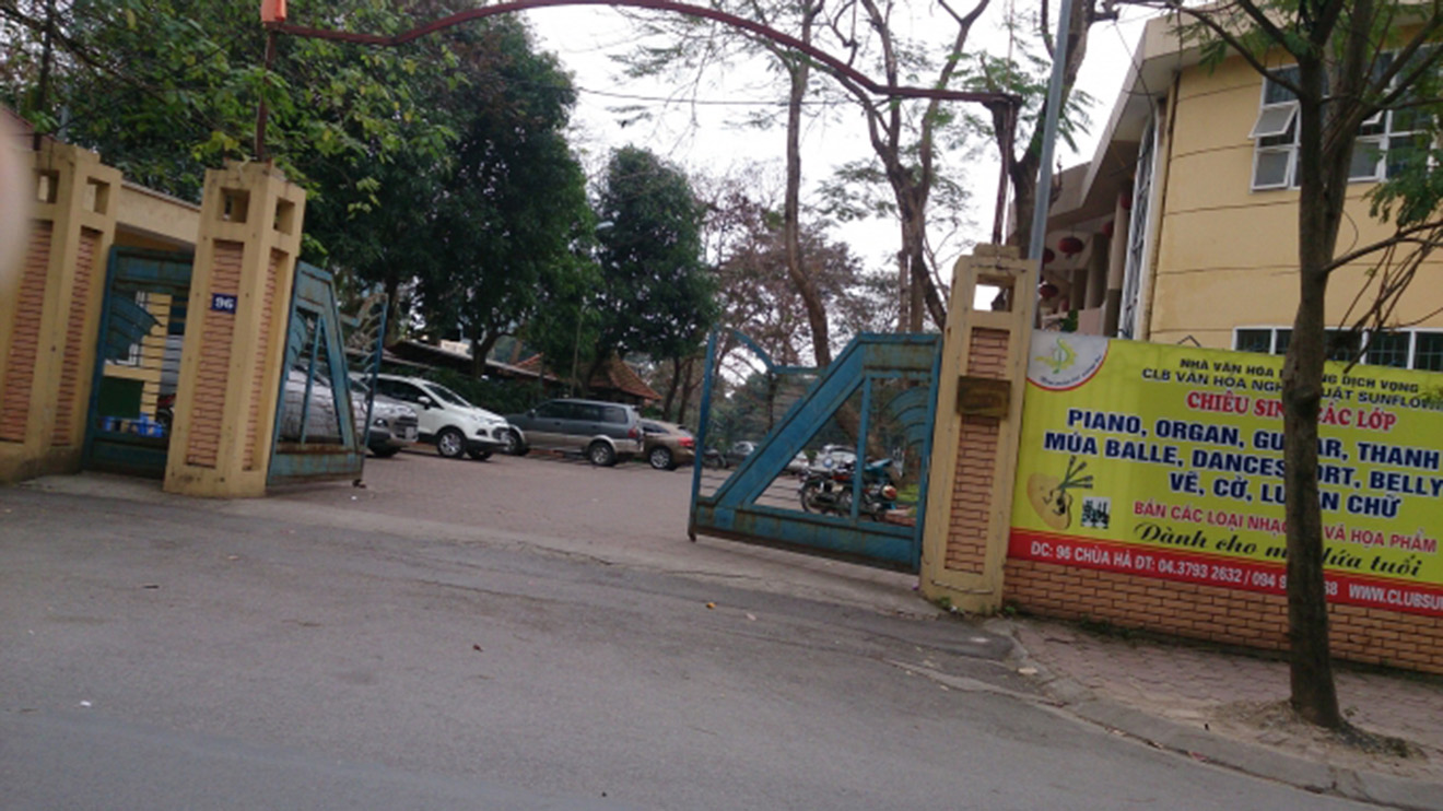 Nhà văn hóa ở Hà Nội, Nhà văn hóa, Nhà văn hóa sử dụng sai mục đích, trung tâm văn hóa trên địa bàn Hà Nội, trung tâm văn hóa sử dụng sai mục đích, trung tâm văn hóa