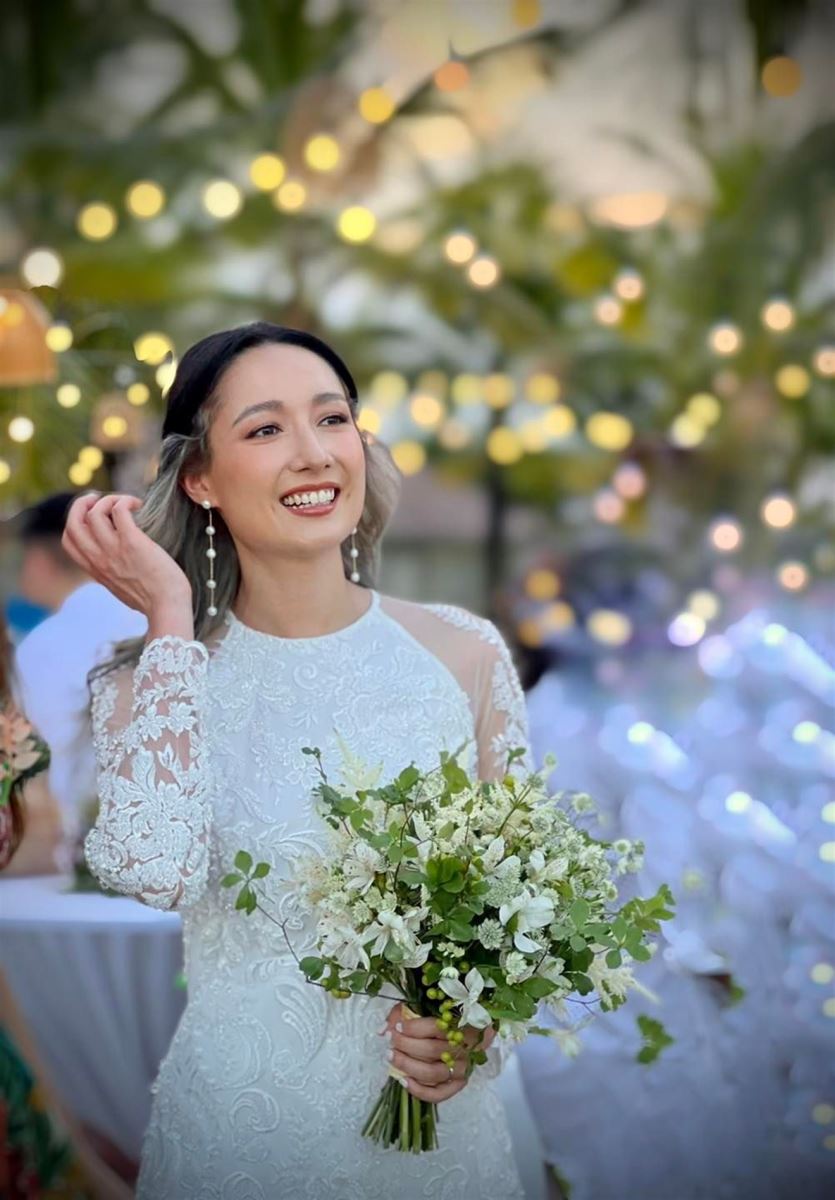 đám cưới Anna Trương, đám cưới Anna Trương ở Việt Nam, Anna Trương cưới, Anna Trương lấy chồng, tiệc cưới ngoài trời của Anna Trương, Mỹ Linh quên ăn trong đám cưới Anna 