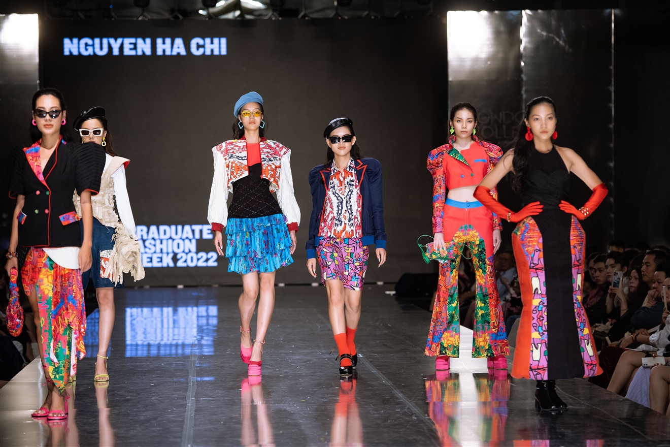 Tuần lễ thời trang. Học viện Thiết kế và Thời trang London Hà Nội. Triển lãm