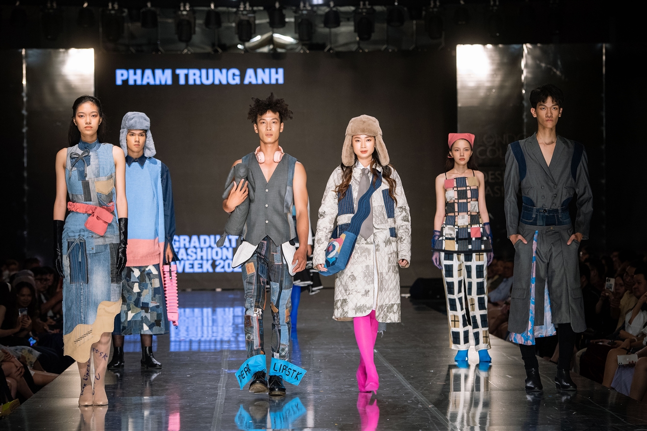 Tuần lễ thời trang. Học viện Thiết kế và Thời trang London Hà Nội. Triển lãm