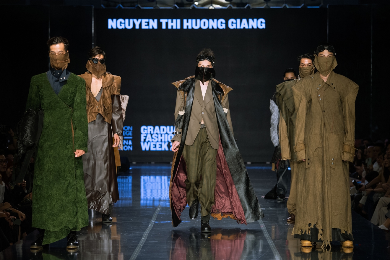 Tuần lễ thời trang. Học viện Thiết kế và Thời trang London Hà Nội. Triển lãm