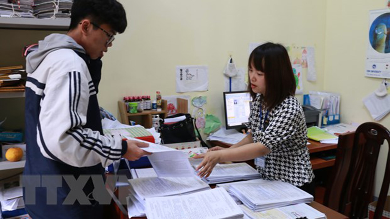 Lịch phân luồng thí sinh thanh toán trực tuyến lệ phí xét tuyển đại học 2022 