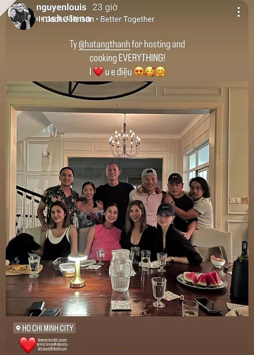 Vợ chồng Hà Tăng, Hà Tăng nấu ăn, Hà Tăng náu ăn ngon, Hà Tăng làm bếp, Louis Nguyễn, Louis Nguyễn khen vợ nấu ăn ngon, Louis Nguyễn khen vợ, vợ chồng Louis Nguyễn