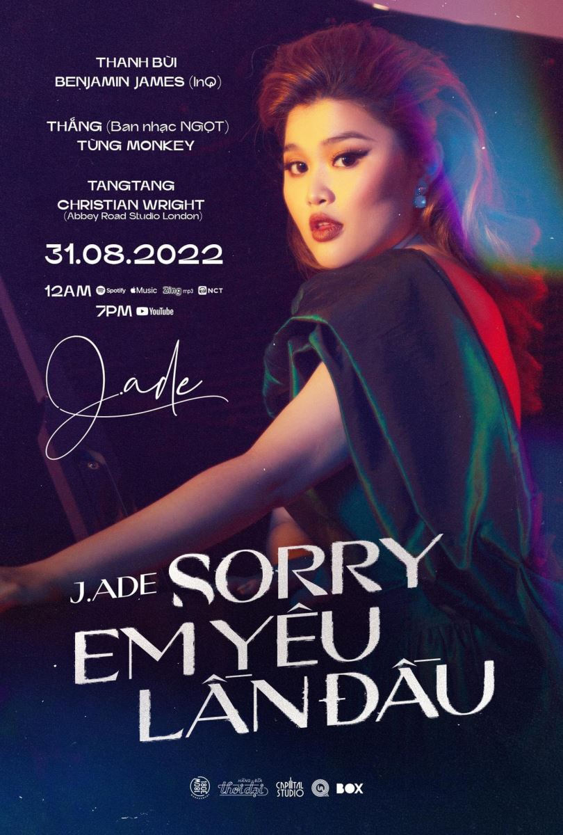 J.ade ra mắt single đầu tay, Sorry em yêu lần đầu