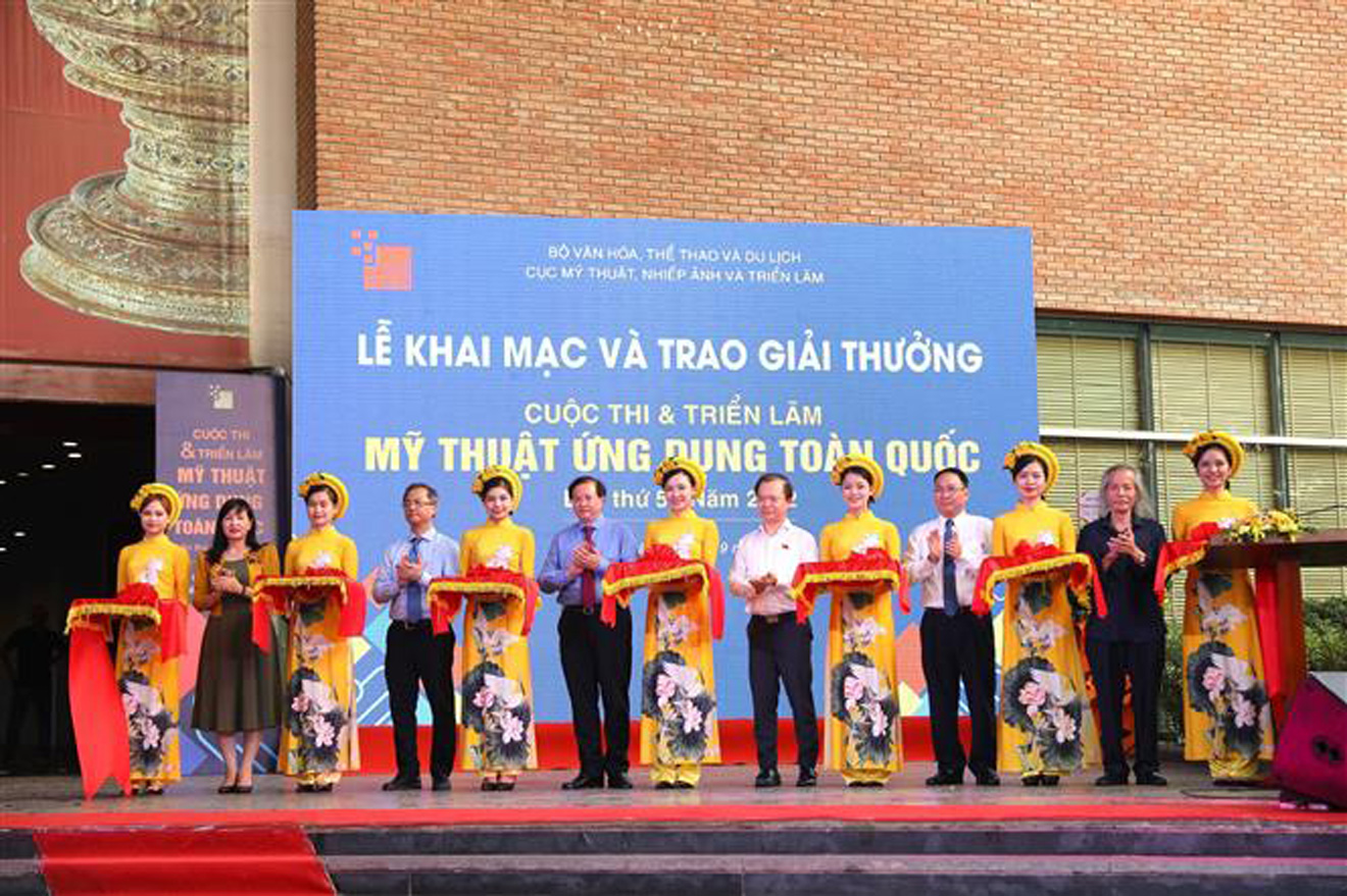 Triển lãm Mỹ thuật ứng dụng toàn quốc, trao giải cuộc thi Mỹ thuật ứng dụng 