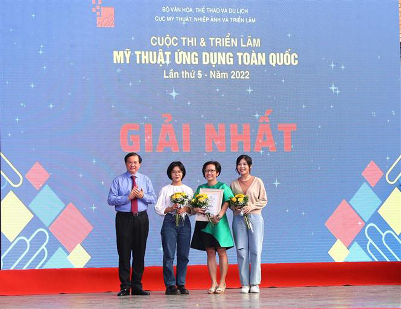 Triển lãm Mỹ thuật ứng dụng toàn quốc, trao giải cuộc thi Mỹ thuật ứng dụng 