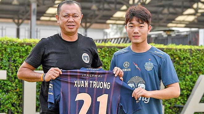 Xuân Trường, Buriram United, Thai League, Văn Lâm, Muangthong United