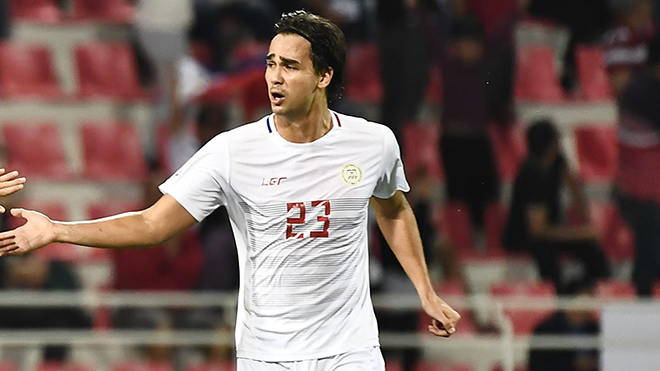  James Joseph Younghusband quyết định chia tay ĐTQG Philippines. Ảnh: AFC