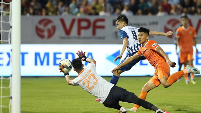 bóng đá Việt Nam, trực tiếp bóng đá V League 2020, BXH V League, kết quả bóng đá Việt Nam hôm nay, HAGL, Minh Bình, Công Phượng, Đà Nẵng vs Hà Nội