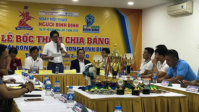 BTC bốc thăm chia bảng giải đấu vào sáng 3/10 tại TPHCM