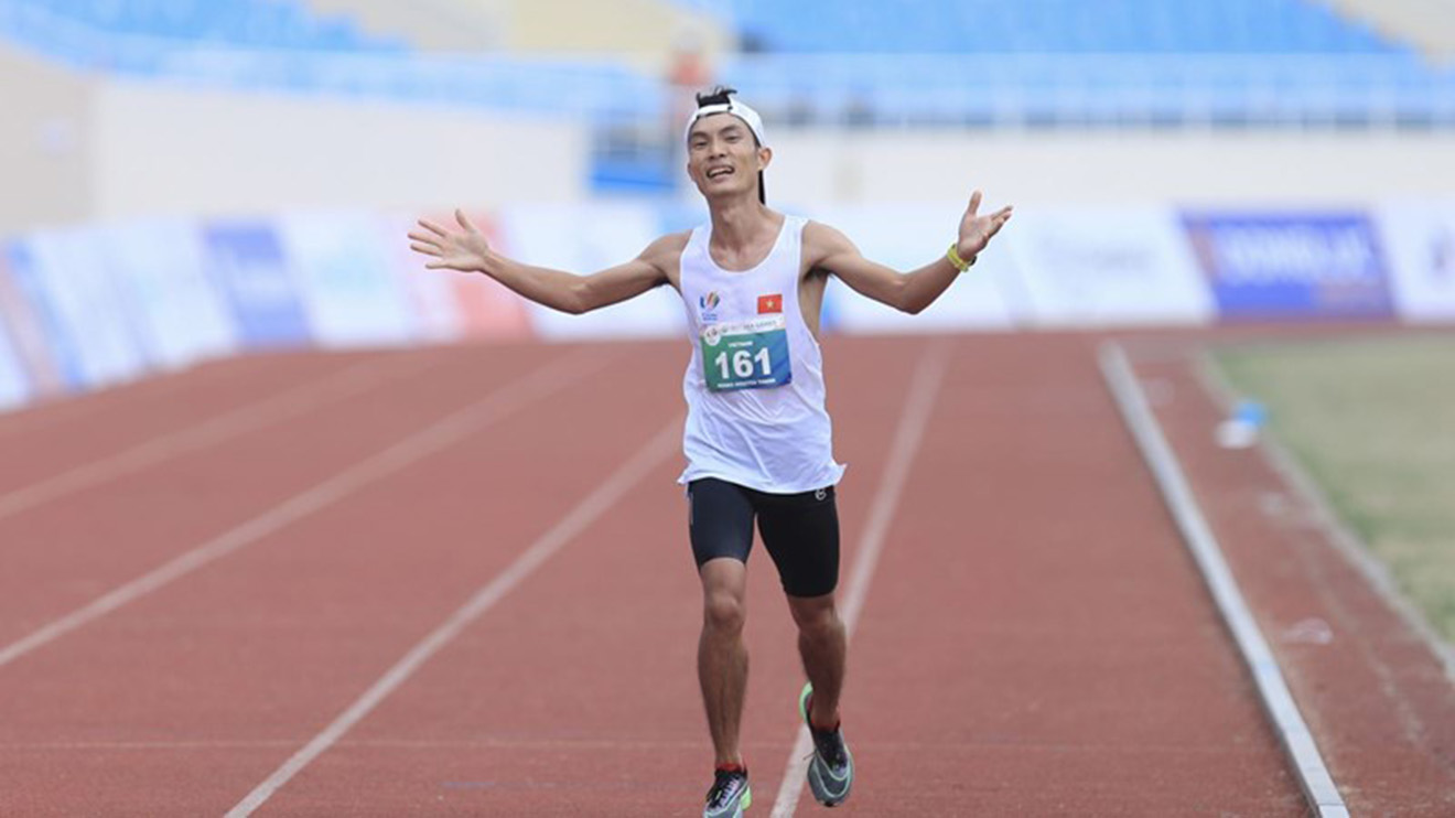 Hoàng Nguyên Thanh, điền kinh, điền kinh Việt Nam, môn điền kinh SEA Games 31, đội tuyển điền kinh Việt Nam, lịch thi đấu điền kinh SEA Games, bảng xếp hạng SEA Games 31, marathon SEA Games 31