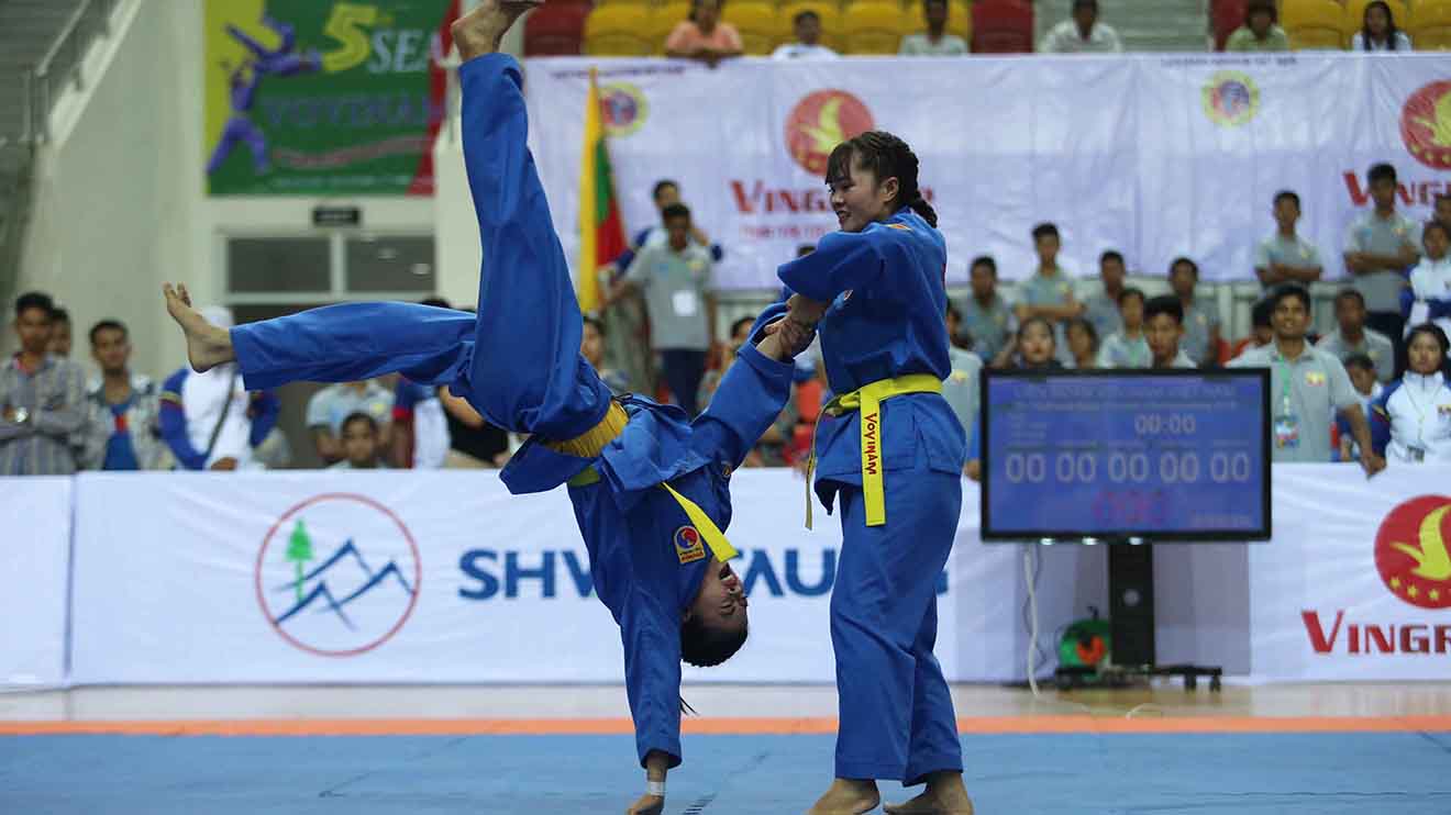 Vovinam, Vovinam SEA Games 31, SEA Games 31, võ Việt Nam, đội tuyển Vovinam Việt Nam, Nhà thi đấu Sóc Sơn, lịch thi đấu SEA Games 31, bảng xếp hạng SEA Games 31