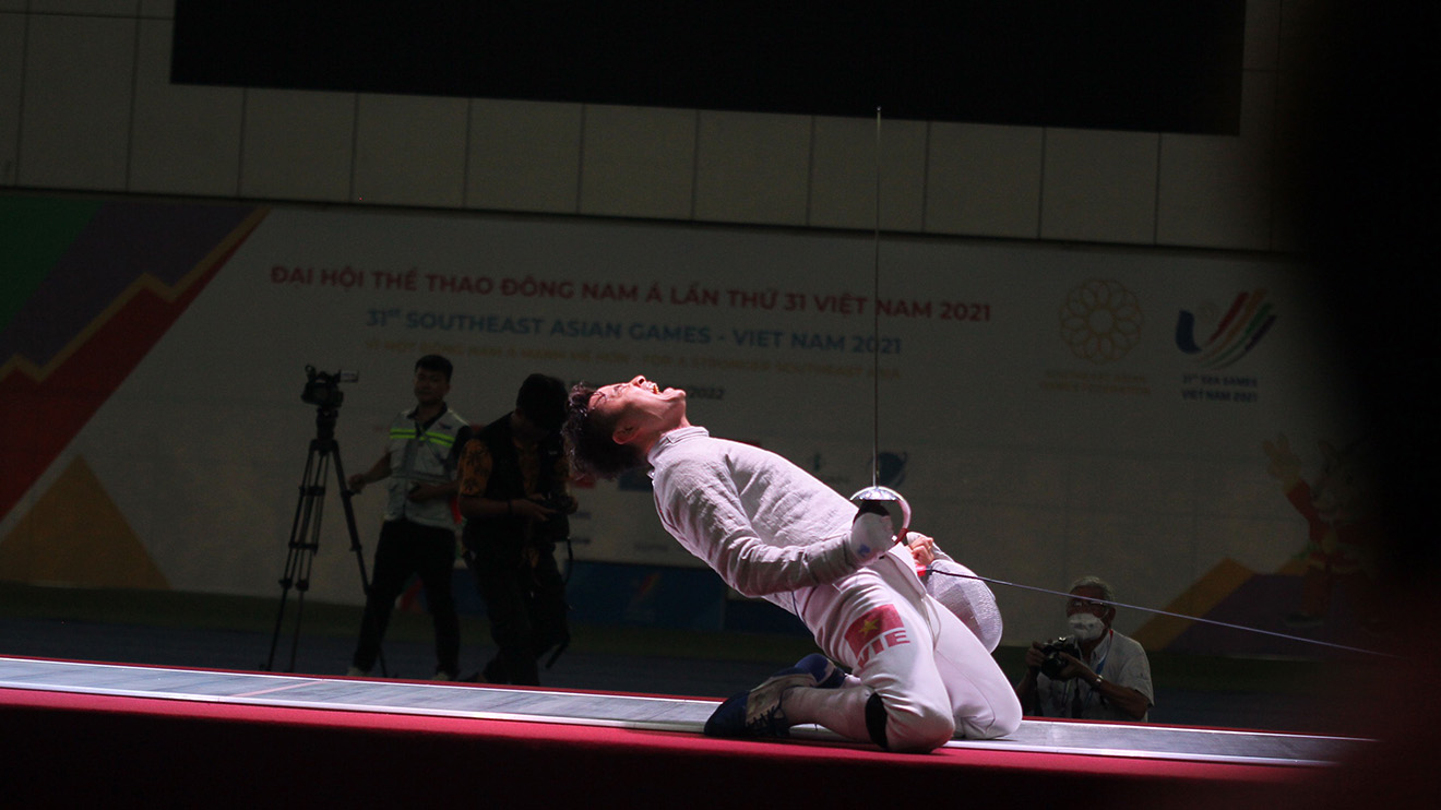 Thành An, đấu kiếm, Vũ Thành An, SEA Games 31, môn đấu kiếm SEA Games 31, SEA Games, đấu kiếm SEA games, Đoàn thể thao Việt Nam, bảng xếp hạng huy chương SEA Games 31, lịch thi đấu SEA Games 31