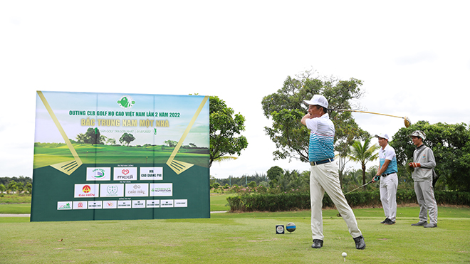 Các golfer háo hức tranh tài sau 2 năm dài phải trì hoãn vì dịch bệnh. Ảnh: HN