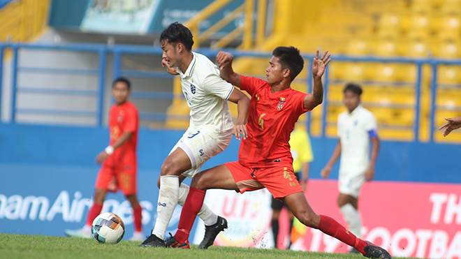 bóng đá, tin bóng đá, bóng đá Việt Nam, bóng đá hôm nay, U19 Việt Nam, U19 Myanmar, sân Bình Dương, HLV Soe Myat Min, U19 Việt Nam vs U19 Thái Lan, U19 quốc tế, giải U19 quốc tế 2022, Đinh Thế Nam