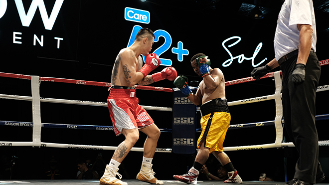 Trương Đình Hoàng đánh bại Kopa tối 1-10. Ảnh: ND