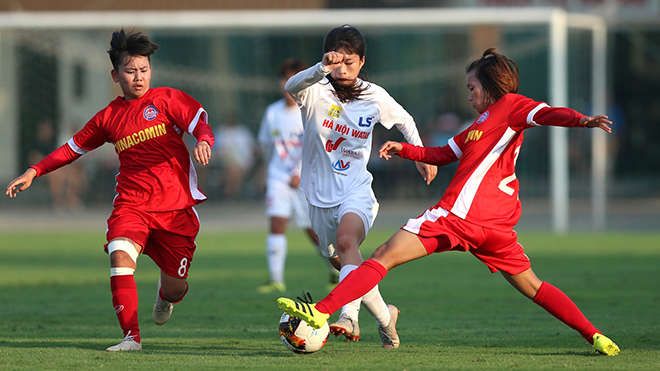 Thanh Nhã, Thanh Nhã hot girl, Thanh Nhã ghi bàn, Thanh Nhã cú đúp, Hà Nội 1, tin bóng đá, bóng đá Việt Nam, bóng đá hôm nay, Thái Nguyên, VĐQG nữ, Cúp Thái Sơn Bắc 2022