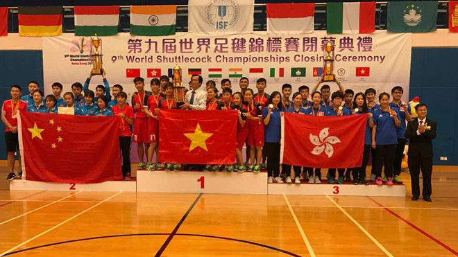   Áp đảo Trung Quốc, Việt Nam thống trị đá cầu thế giới
