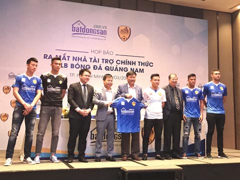 Quảng Nam hy vọng động lực này sẽ giúp họ có vị trí từ 1 đến 3 ở V-League 2018. Ảnh: Bình Minh