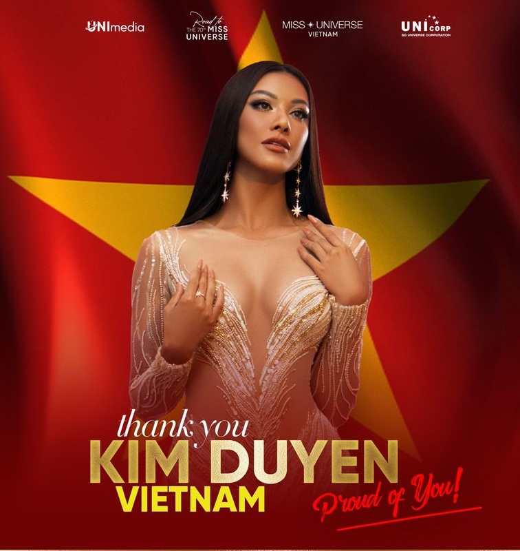 Chung kết Hoa hậu Hoàn vũ 2021, Chung kết Miss Universe 2021, Kim Duyên, Á hậu Kim Duyên, Nguyễn Huỳnh Kim Duyên, Miss Universe, Hoa hậu Hoàn vũ, Kim Duyên Miss Universe