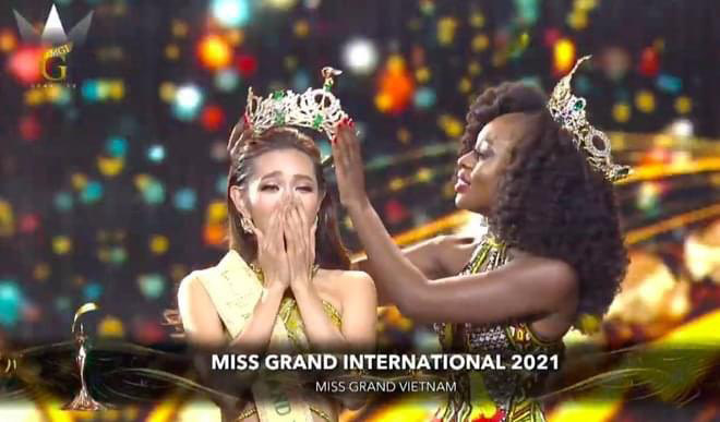 Miss Grand 2021 Thùy Tiên, Thùy Tiên đăng quang Miss Grand International 2021, Thùy Tiên, Thùy Tiên là ai, Chân dung Thùy Tiên, Hoa hậu Hòa bình quốc tế 2021, Miss Grand