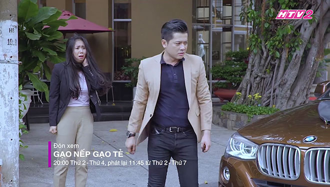 Xem 'Gạo nếp gạo tẻ' tập 53: Công tát Hương như 'trời giáng' trước mặt nhân tình