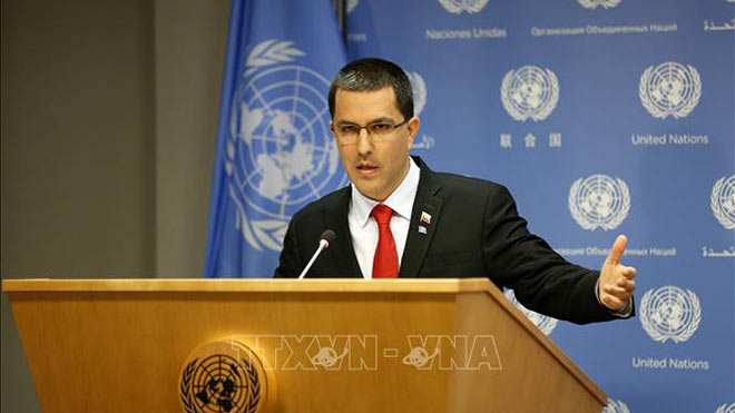 Ngoại trưởng Arreaza: Venezuela sẵn sàng đối đầu mọi cuộc tấn công từ Mỹ