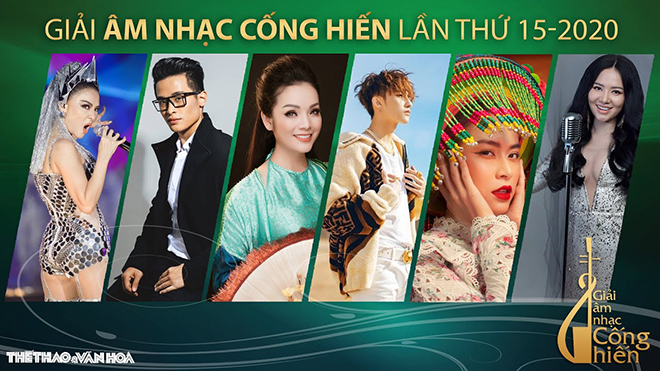 Lần đầu tiên giải Âm nhạc Cống hiến bầu chọn online