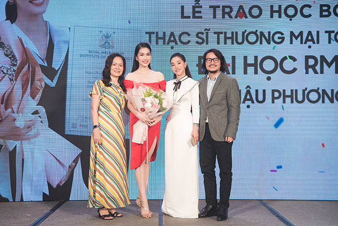 Á hậu Phương Anh, Hoa hậu Việt Nam, Phương Anh nhận học bổng, á hậu, Phương Anh, bà trùm hoa hậu, Phạm Kim Dung, Hoa hậu Việt Nam 2020, học bổng