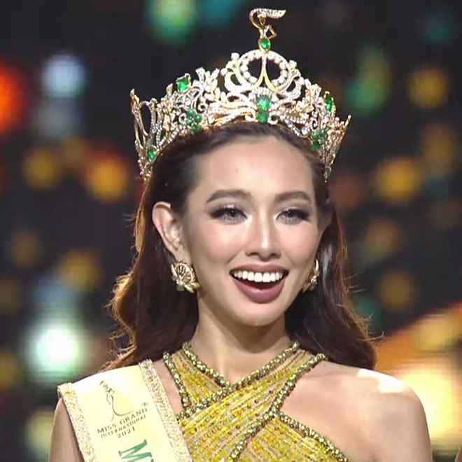 Miss Grand 2021 Thùy Tiên, Thùy Tiên đăng quang Miss Grand International 2021, Thùy Tiên, Thùy Tiên là ai, Chân dung Thùy Tiên, Hoa hậu Hòa bình quốc tế 2021, Miss Grand