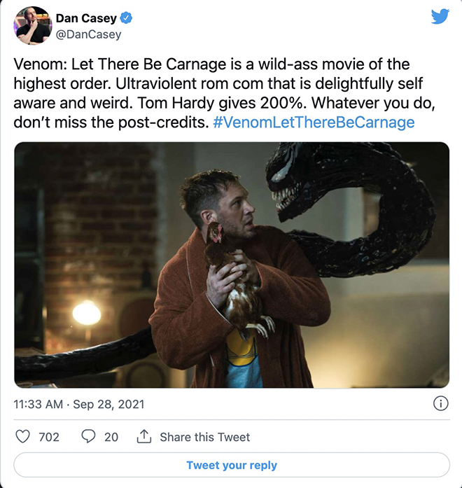 Venom 2, Venom 2 doanh thu, Venom Let There Be Carnage, Venom Đối mặt tử thù, Venom, Venom lịch chiếu, Doanh thu Venom, phim mới, phim rạp, phim hay