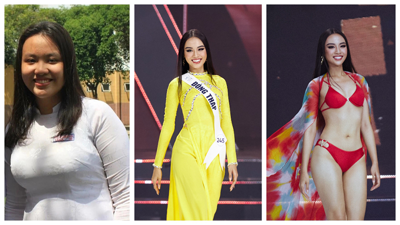 Á hậu Thủy Tiên: Hoa khôi Ngoại thương, từng nặng 90 kg là nạn nhân của body shaming