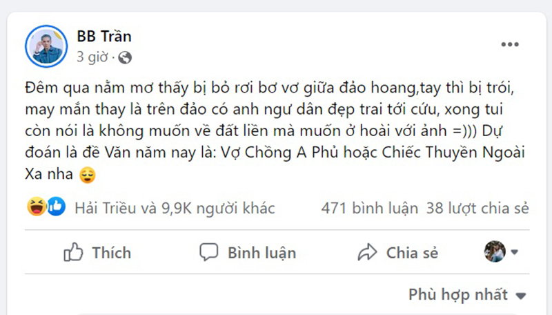 Minh Tú đoán trúng đề Văn, BB Trần đề Văn, Đáp án môn văn, Đề thi Văn, Đáp án Văn, Đề thi môn Văn, Đề thi văn THPT 2022, lời giải môn văn tốt nghiệp THPT 2022, đề văn