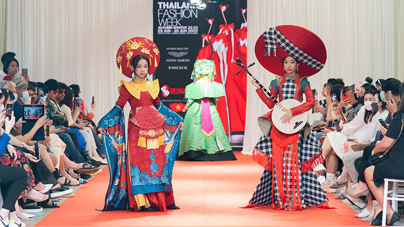 BST của 16 NTK trẻ Việt Nam ghi dấu tại Tuần lễ thời trang Thái Lan