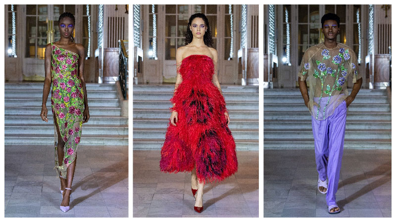 NTK Trần Hùng, London Fashion Week 2022, TikTok, Hương Ly, Hoàng Dung, Tuần lễ thời trang London 