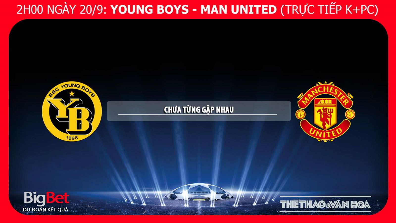 Soi kèo Young Boys vs M.U. Nhận định Young Boys vs M.U. Trực tiếp bóng đá