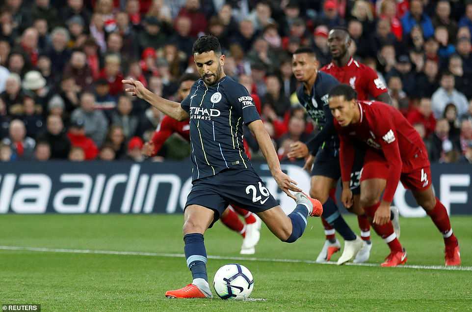 ĐIỂM NHẤN Liverpool 0-0 Man City: Mahrez đá hỏng 11m. Liverpool phả hơi nóng vào Man City