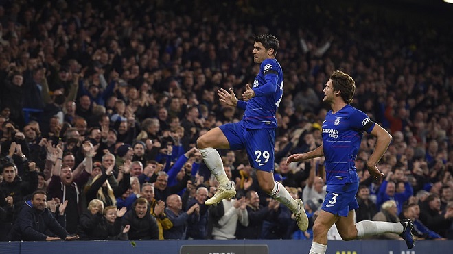 Video clip bàn thắng Chelsea 3-1 Crystal Palace: Morata rực sáng