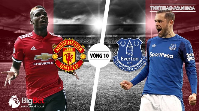 Soi kèo M.U vs Everton (23h00 ngày 28/10), vòng 10 bóng đá Ngoại hạng Anh 