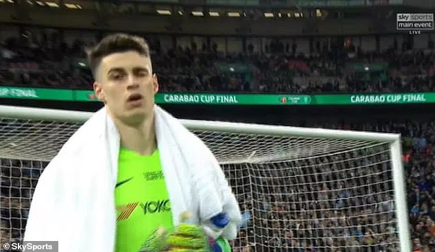 Kepa, Chelsea, Man City, sarri, Cúp Liên đoàn Anh, 11m, kepa bật sarri, Chung kết Cúp Liên đoàn Anh, Chelsea vs Man City