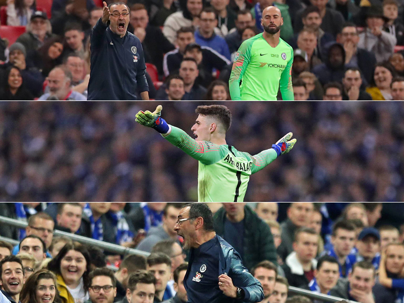 Kepa, Chelsea, Man City, sarri, Cúp Liên đoàn Anh, 11m, kepa bật sarri, Chung kết Cúp Liên đoàn Anh, Chelsea vs Man City