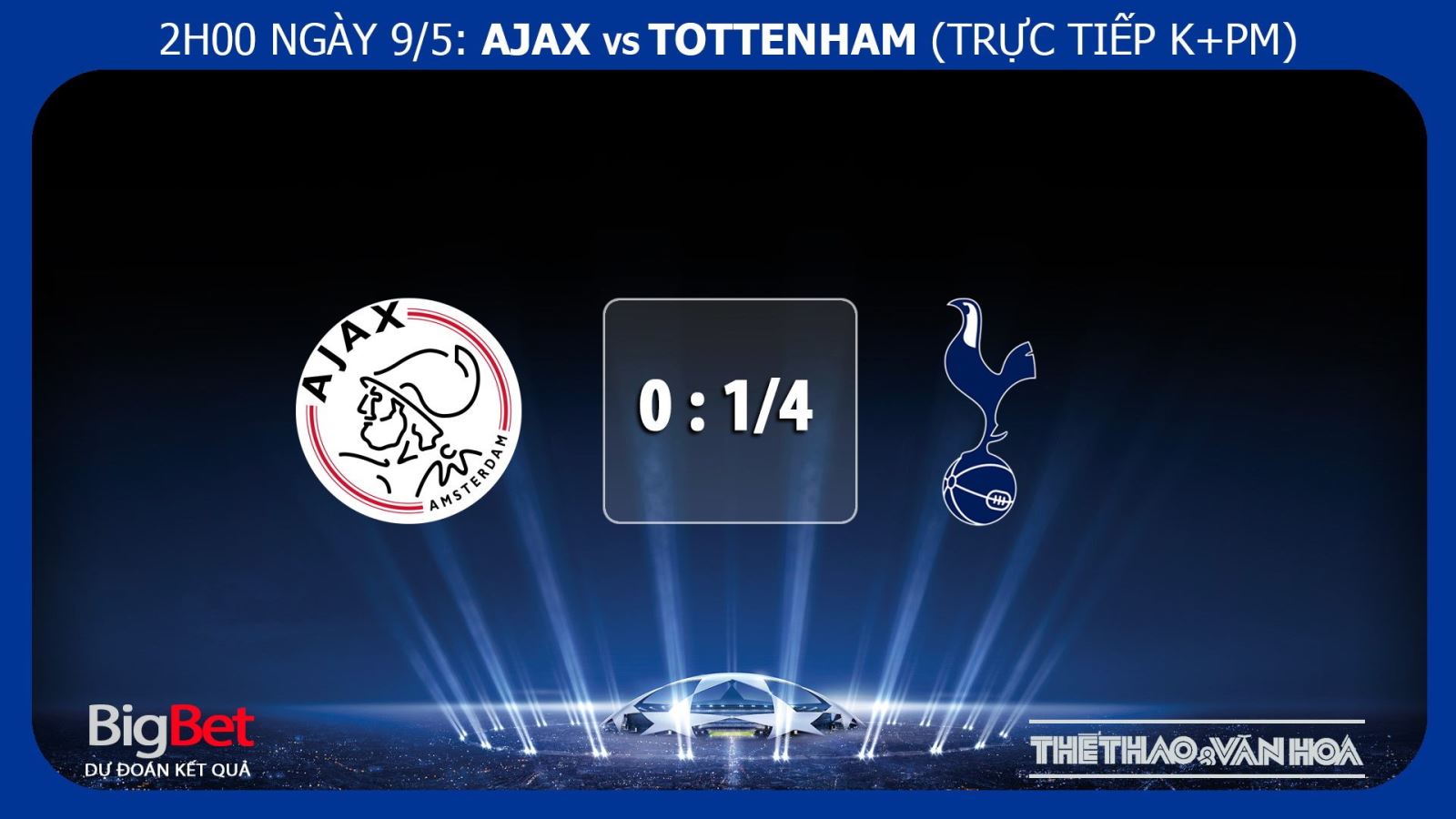 Ajax, Tottenham, Ajax vs Tottenham, soi kèo Ajax vs Tottenham, kèo Ajax vs Tottenham, kèo Tottenham, kèo Ajax, trực tiếp Tottenham vs Ajax, cúp C1, truc tiep bong da